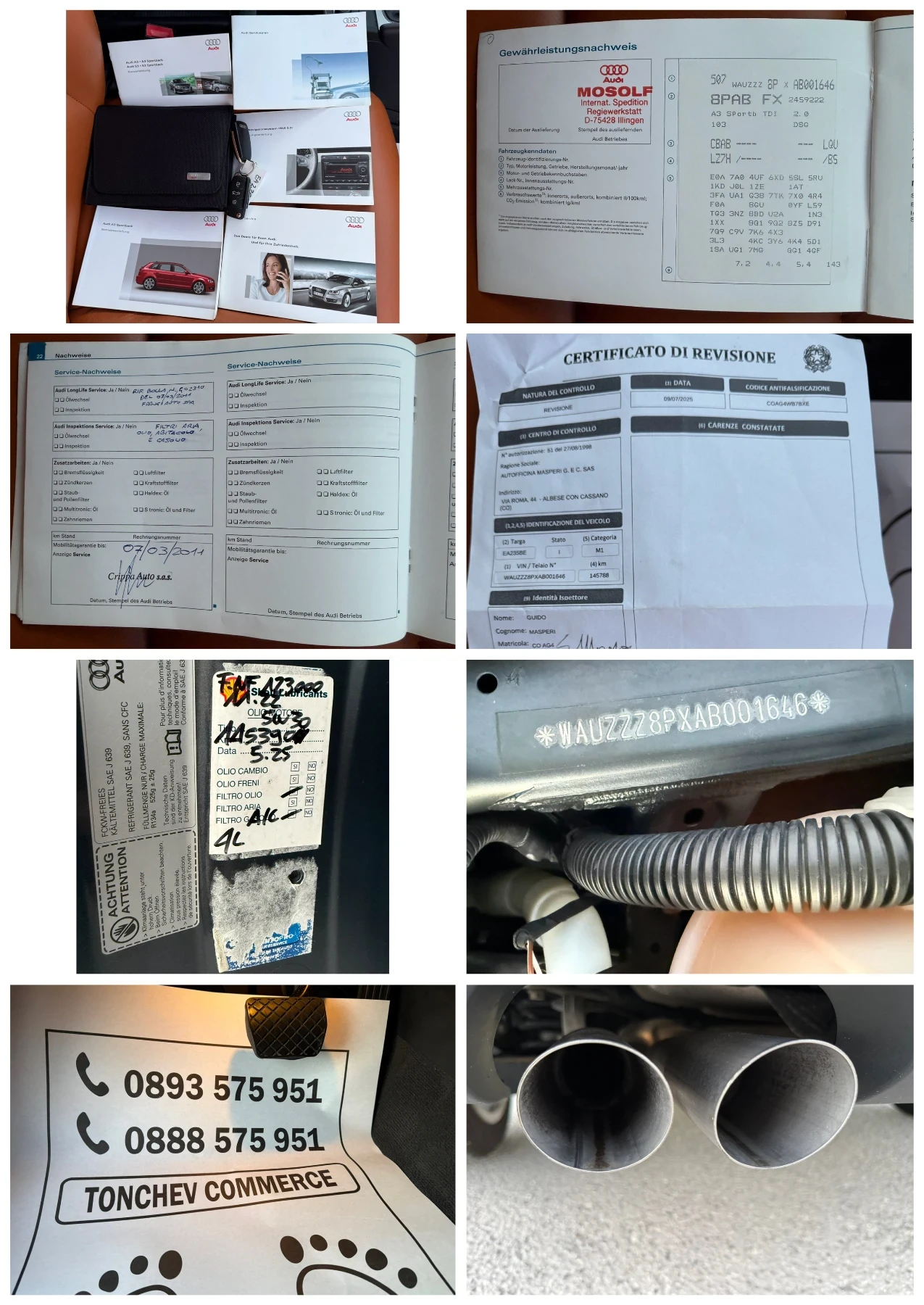 Audi A3 2.0-TDI-AUTOMAT-145.000km-NEW-NEW-NEW-PODGREV-KOJA | Mobile.bg   16