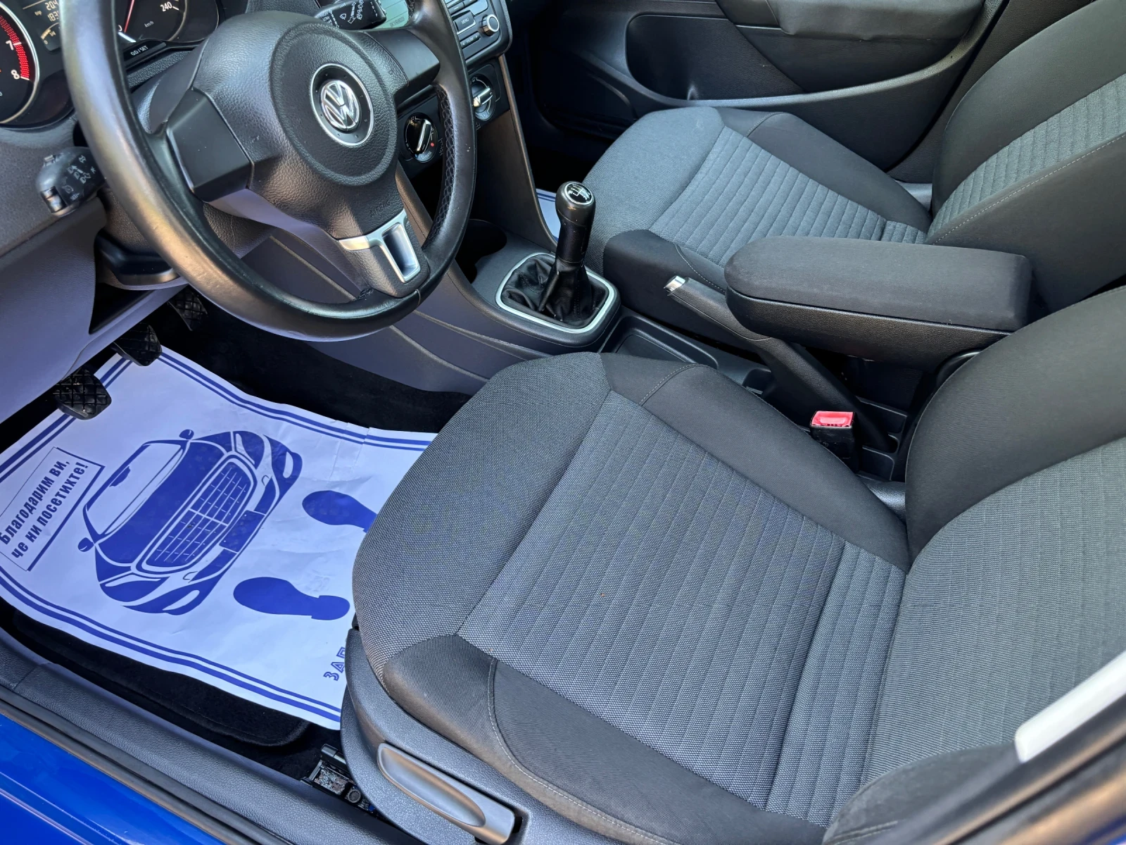 VW Polo 2010+ 1.2+ 4ц+ 6ск+ ВС.ПЛАТЕНО+ ОБСЛУЖЕНА* Н.ГУМИ, снимка 9 - Автомобили и джипове - 54441488