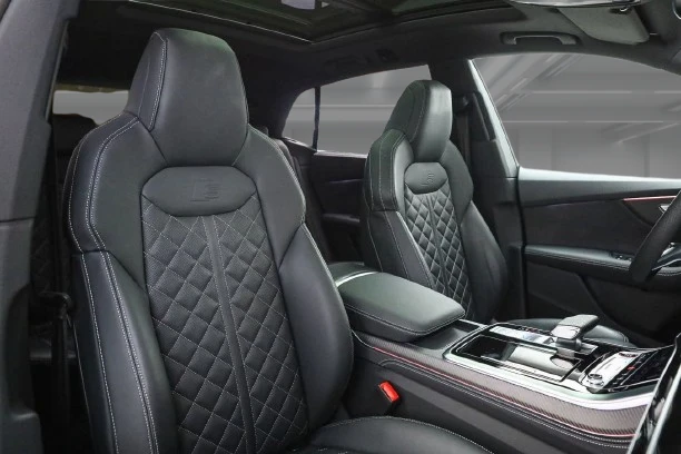 Audi SQ8 Quattro = Black Optic Plus = Гаранция, снимка 12 - Автомобили и джипове - 56207534