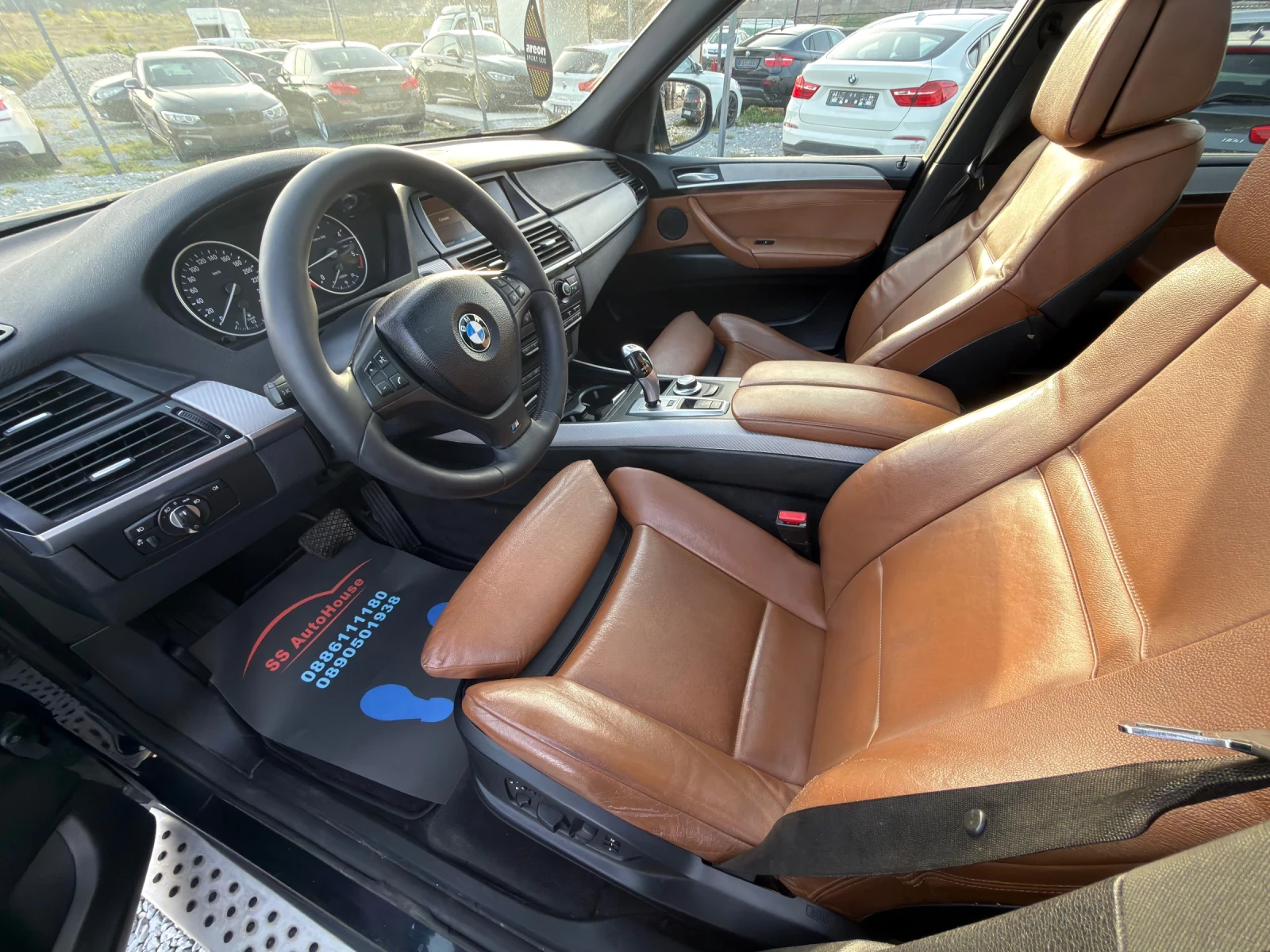 BMW X5 3.5Д М-спорт комфорт Салон , снимка 9 - Автомобили и джипове - 54221106