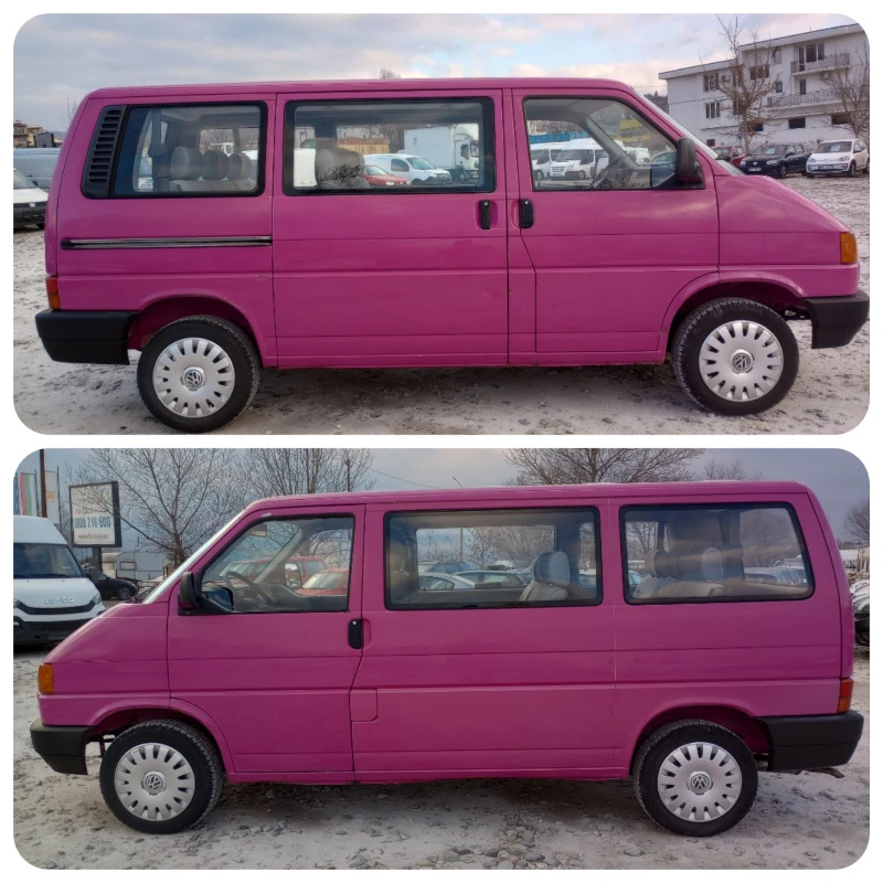 VW Caravelle 2.4D 7+1, снимка 6 - Бусове и автобуси - 39688917