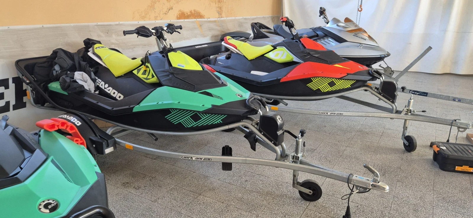Джет Bombardier Sea Doo SPARK TRIXX, снимка 2 - Воден транспорт - 54973043