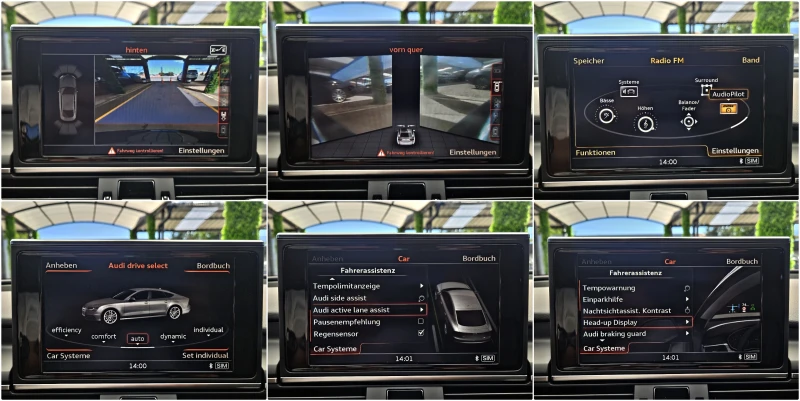 Audi A7 COMPETITION/MATRIX/S-LINE/DIST/NIGHT/360CAM/BOSE, снимка 14 - Автомобили и джипове - 51760372