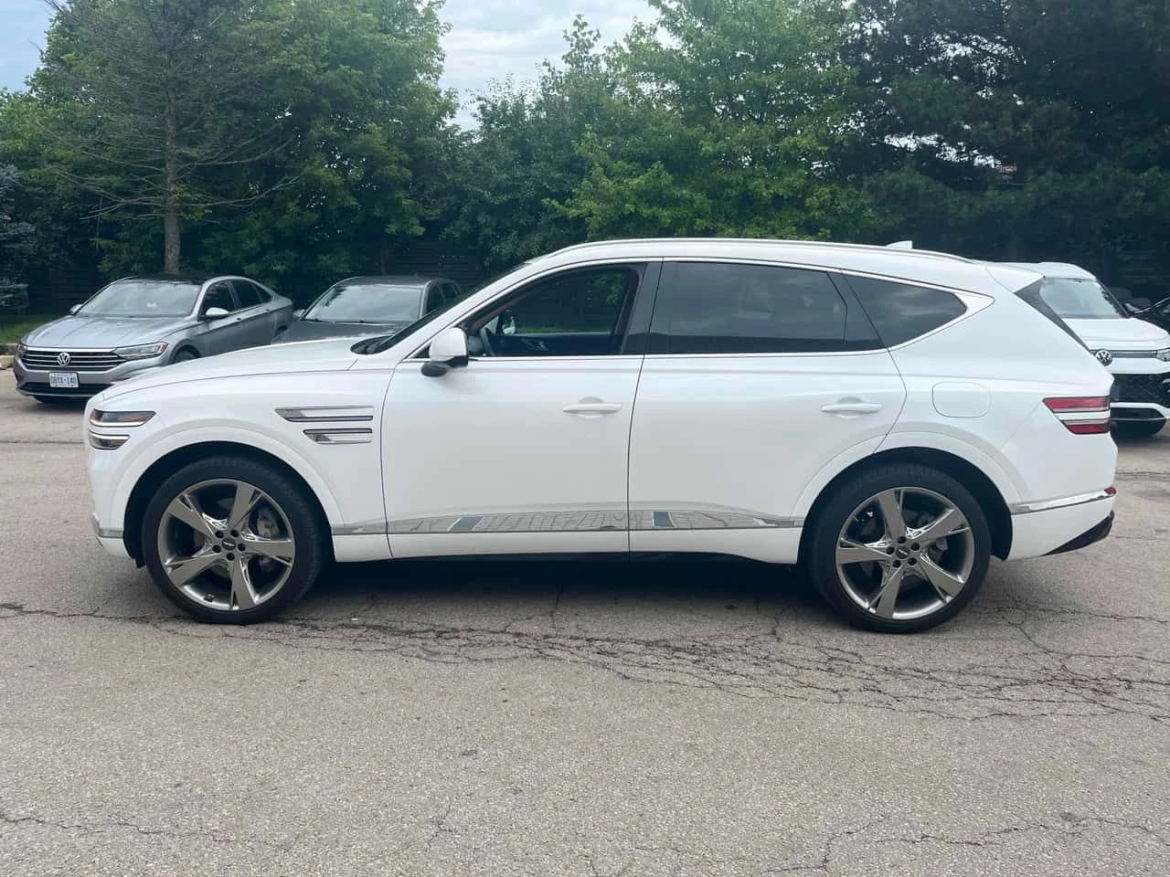 Genesis GV80 | DISTRONIC | ПАНОРАМА | CARFAX | 360 | HUD | , снимка 2 - Автомобили и джипове - 55194011