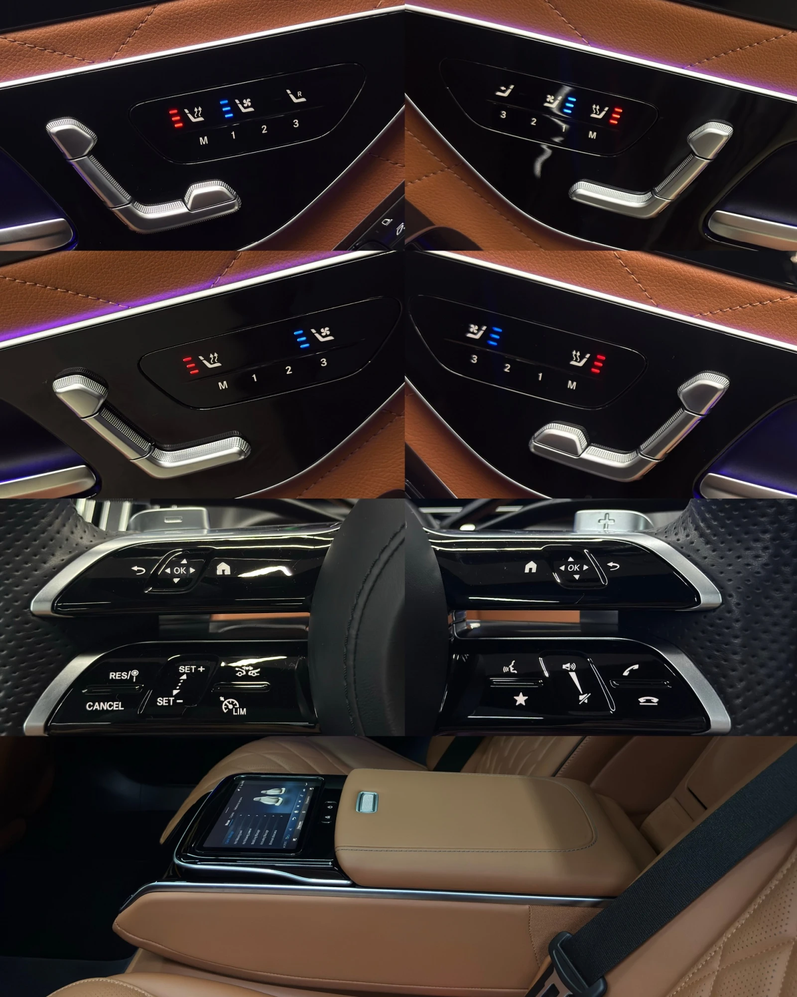 Mercedes-Benz S 400 d/4Matic/9G/AMG/Airmatic/В ГАРАНЦИЯ, снимка 10 - Автомобили и джипове - 55380260