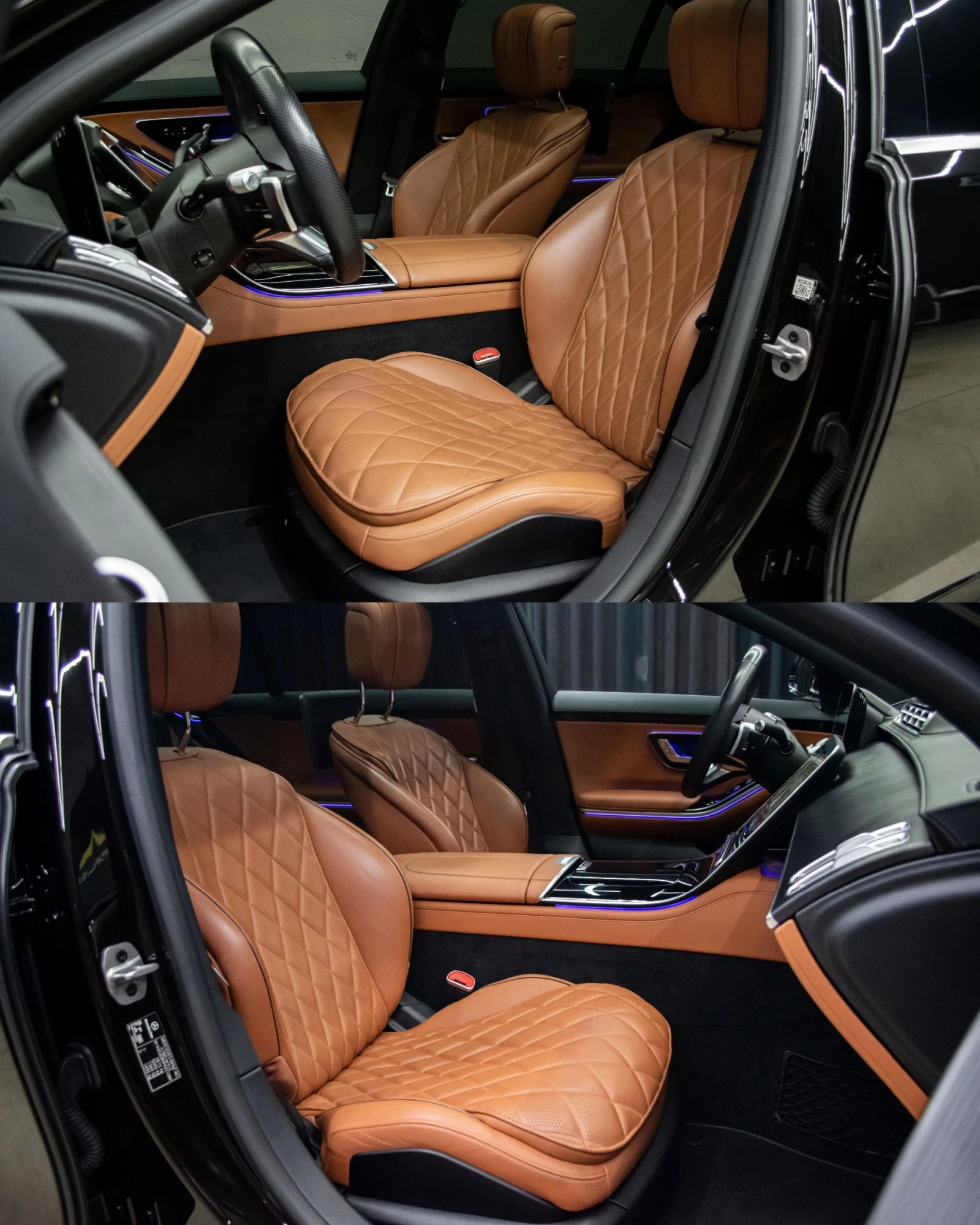 Mercedes-Benz S 400 d/4Matic/9G/AMG/Airmatic/В ГАРАНЦИЯ, снимка 8 - Автомобили и джипове - 55380260