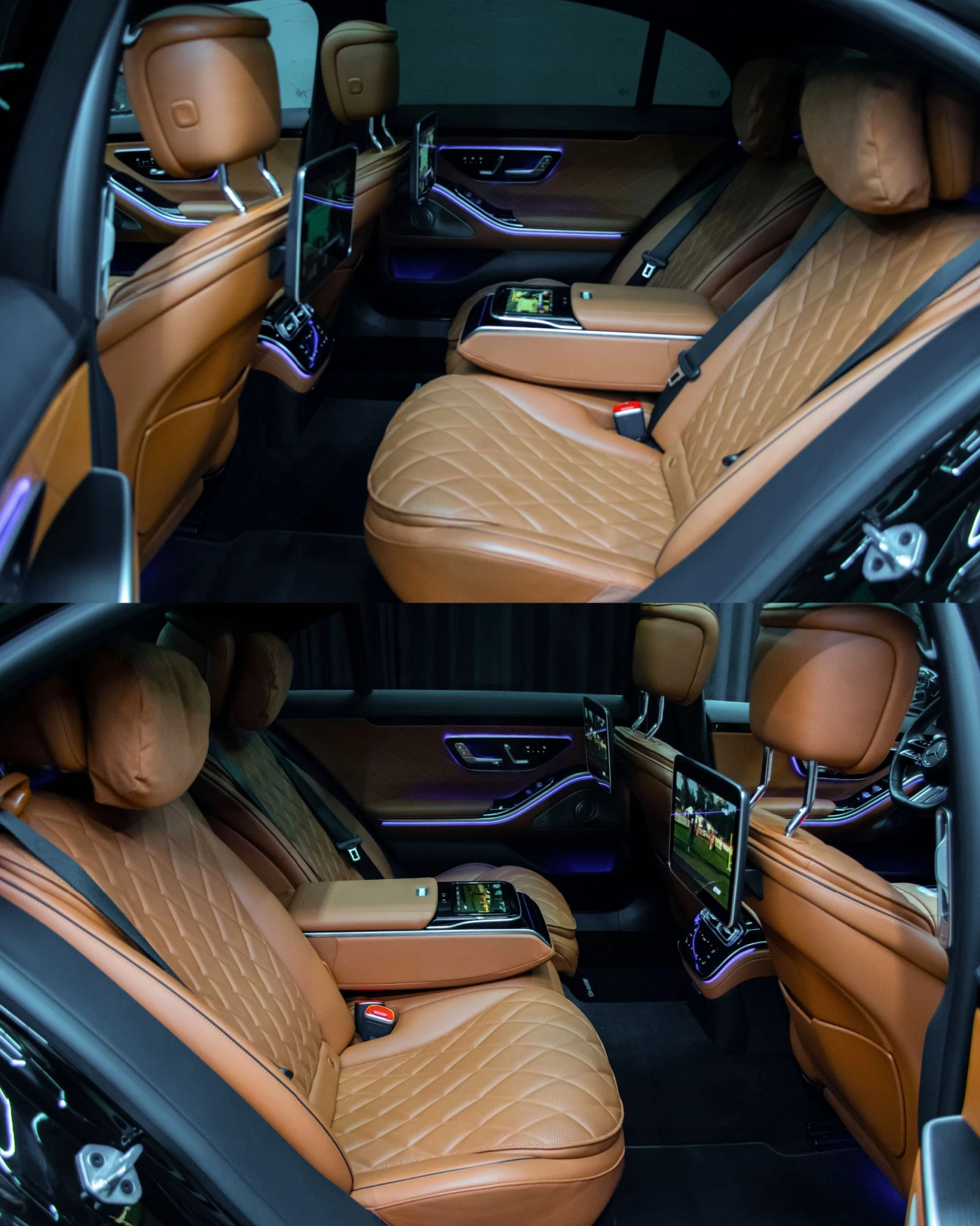 Mercedes-Benz S 400 d/4Matic/9G/AMG/Airmatic/В ГАРАНЦИЯ, снимка 9 - Автомобили и джипове - 55380260