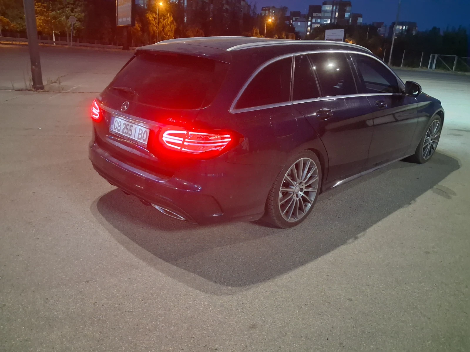 Mercedes-Benz C 250 Mercedes Benz C250D/Сменена верига/4-Matic/9-G/AMG, снимка 3 - Автомобили и джипове - 56057062
