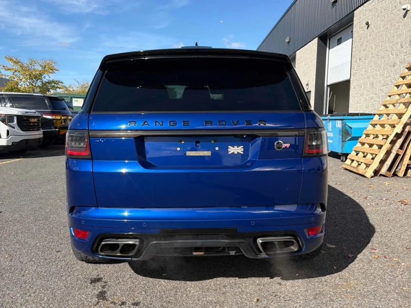 Land Rover Range Rover Sport * SVR * CARFAX * БЕЗ ПЪРВОНАЧАЛНА ВНОСКА, снимка 4 - Автомобили и джипове - 53062799