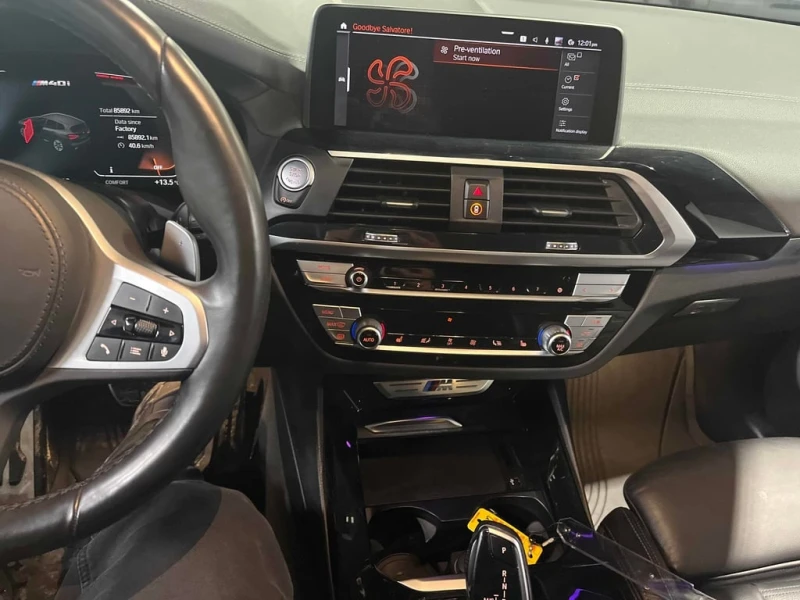 BMW X3 * M40i * CARFAX * ПОДГРЕВ НА ВОЛАНА* ПАНОРАМА* , снимка 9 - Автомобили и джипове - 53255640