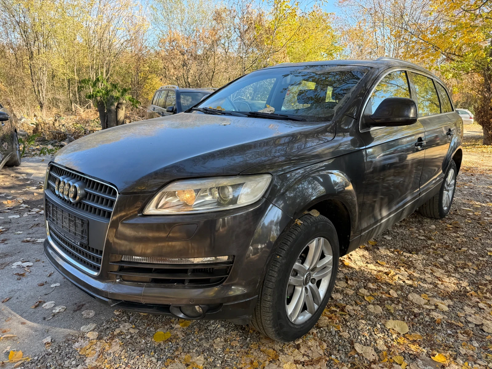 Audi Q7 3.0D* На* Пружини* БАРТЕР - [1] 