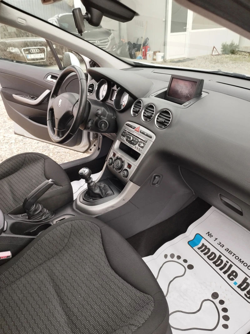 Peugeot 308 1.6 HDI, снимка 16 - Автомобили и джипове - 42179188