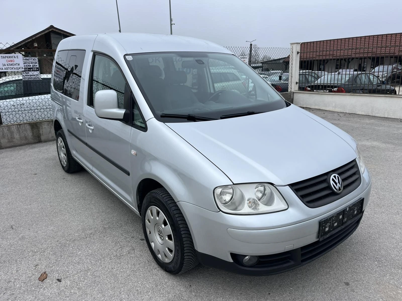 VW Caddy 1.9TDI 105кс. КЛИМАТИК EURO 4 ПАРКТРОНИК - изображение 3