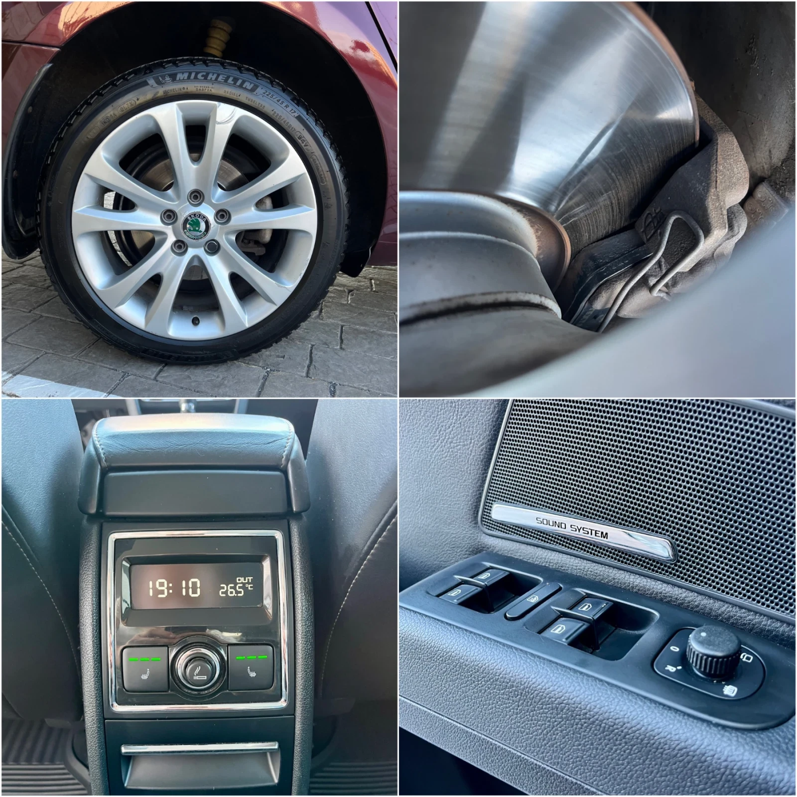 Skoda Superb 2.0TDI 170 Автомат DSG6* Кожа* NAVI* Подгрев, снимка 11 - Автомобили и джипове - 55165889