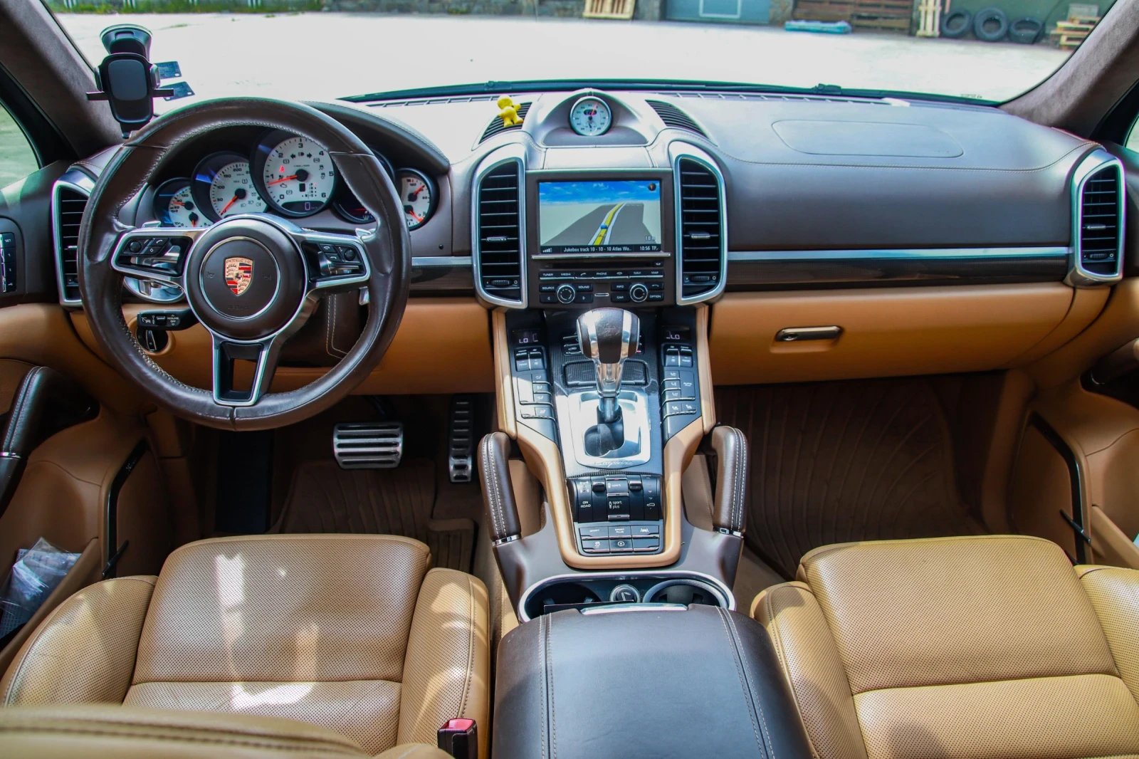 Porsche Cayenne S 4, 2 V8 Bi-Turbo/Burmester/Sport Chrono/Full | Mobile.bg � ����������� 11