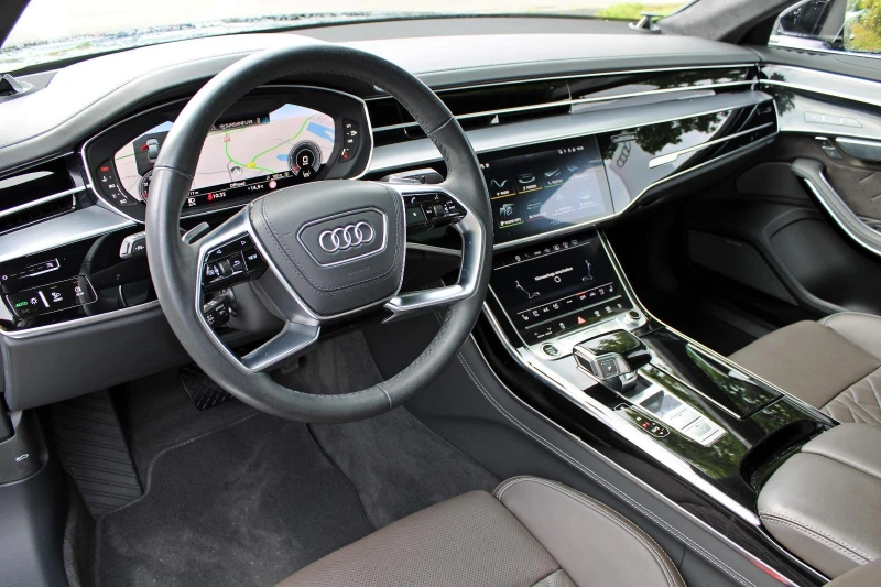 Audi A8 55 TFSI QUATTRO LONG B&O 360 PANORAMA MATRIX, снимка 9 - Автомобили и джипове - 52158816