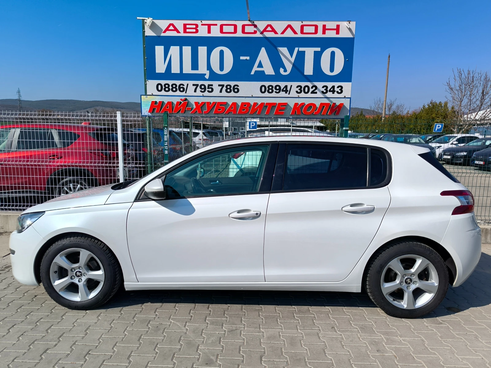 Peugeot 308 1, 6HDi-92k.c.НАВИ* КЛИМАТРОНИК* ПАНОРАМА, EBPO 5B, снимка 3 - Автомобили и джипове - 53849649