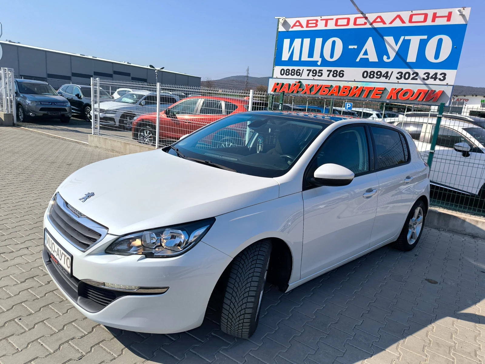Peugeot 308 1, 6HDi-92k.c.НАВИ* КЛИМАТРОНИК* ПАНОРАМА, EBPO 5B