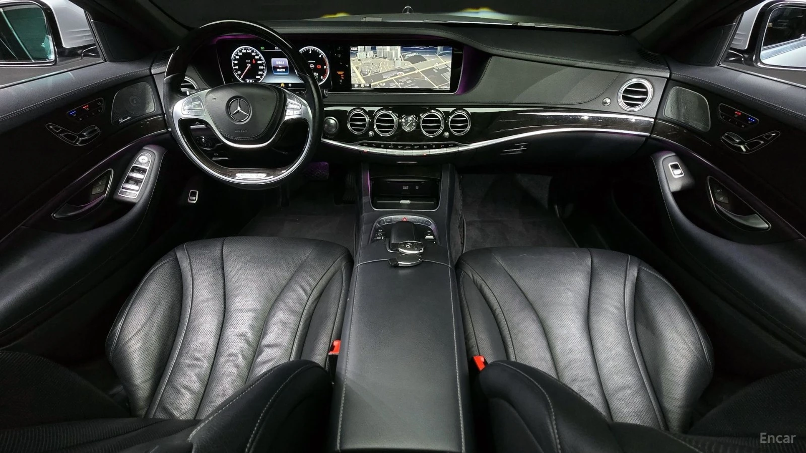Mercedes-Benz S 350 D* 4MATIC* КОЖА* ПОДГРЕВ* ОБДУХВ* BURMASTER* PANO*, снимка 7 - Автомобили и джипове - 55666954
