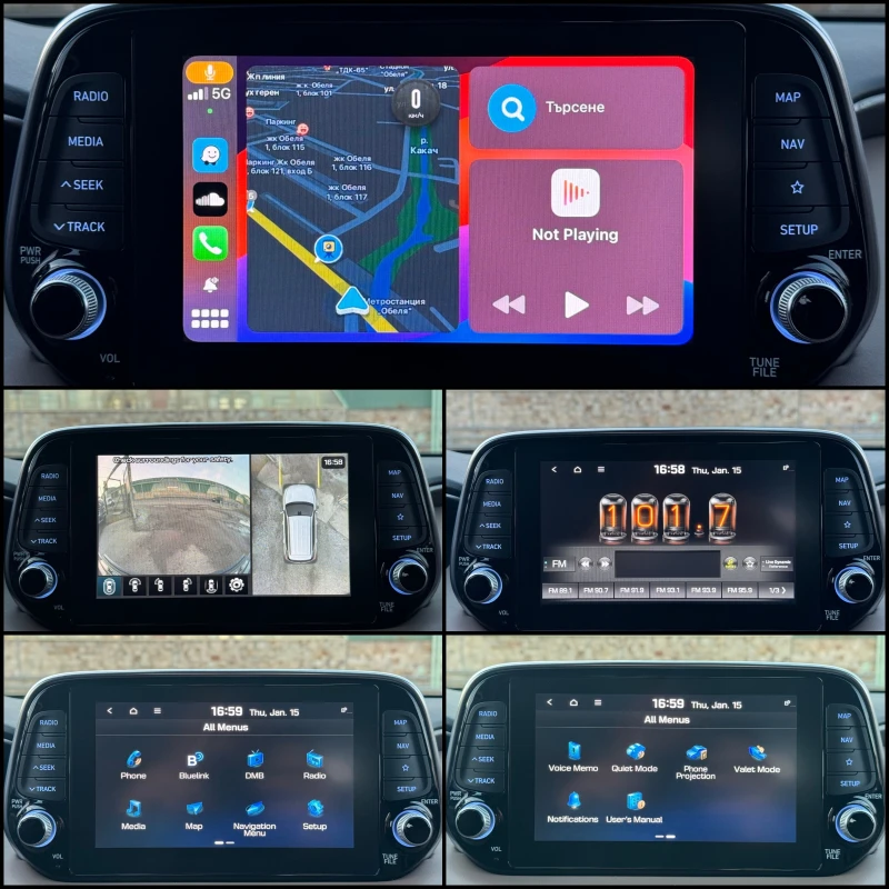 Hyundai Santa fe 2.2 CRDi AWD ! 6+ 1 ! HTRAC ! Premium !, снимка 15 - Автомобили и джипове - 53133595