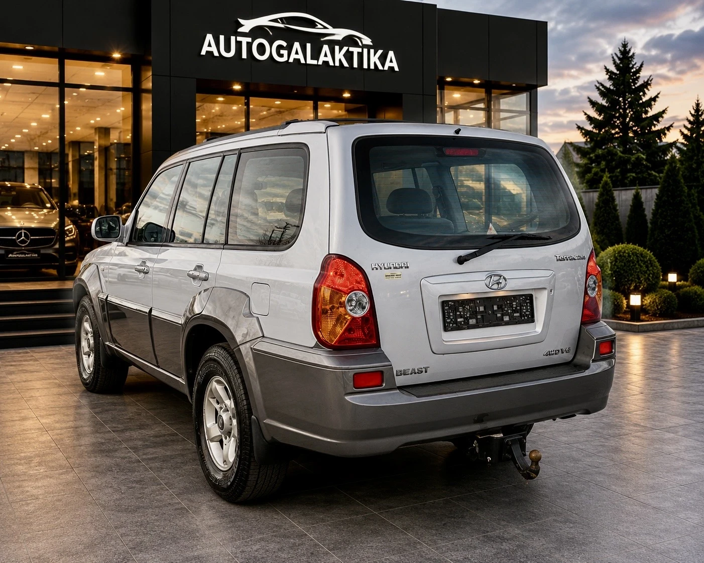 Hyundai Terracan 4x4   3.5 V6 Бензин   194 к.с.   Автоматик, снимка 6 - Автомобили и джипове - 54579270