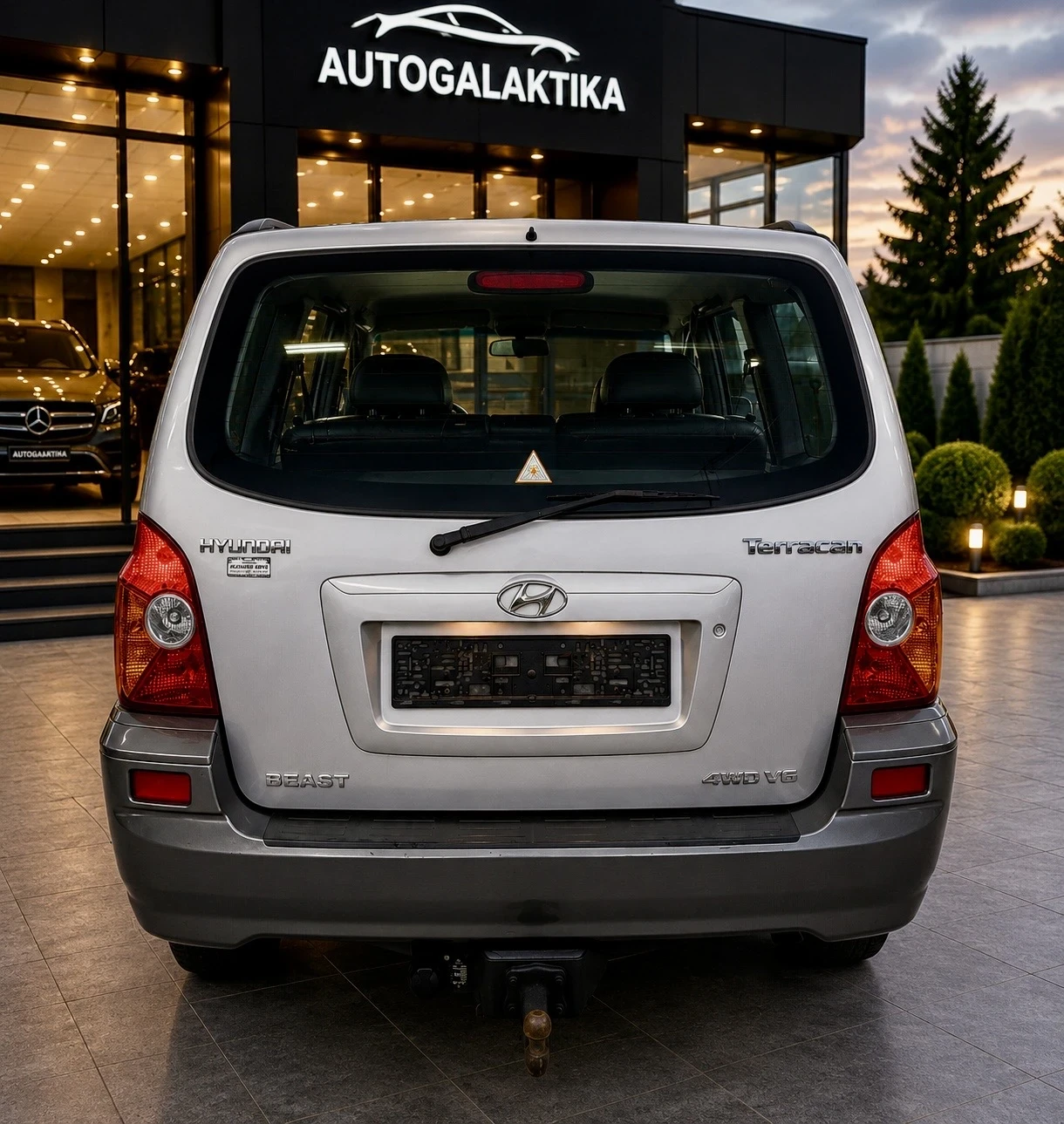 Hyundai Terracan 4x4   3.5 V6 Бензин   194 к.с.   Автоматик, снимка 4 - Автомобили и джипове - 54579270