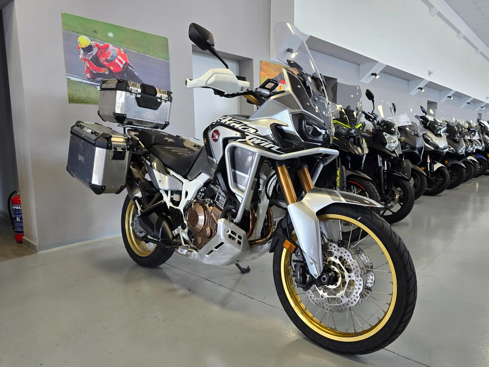 Honda Crf 1000ie, Adventure, Подгрев, 3 куфара!