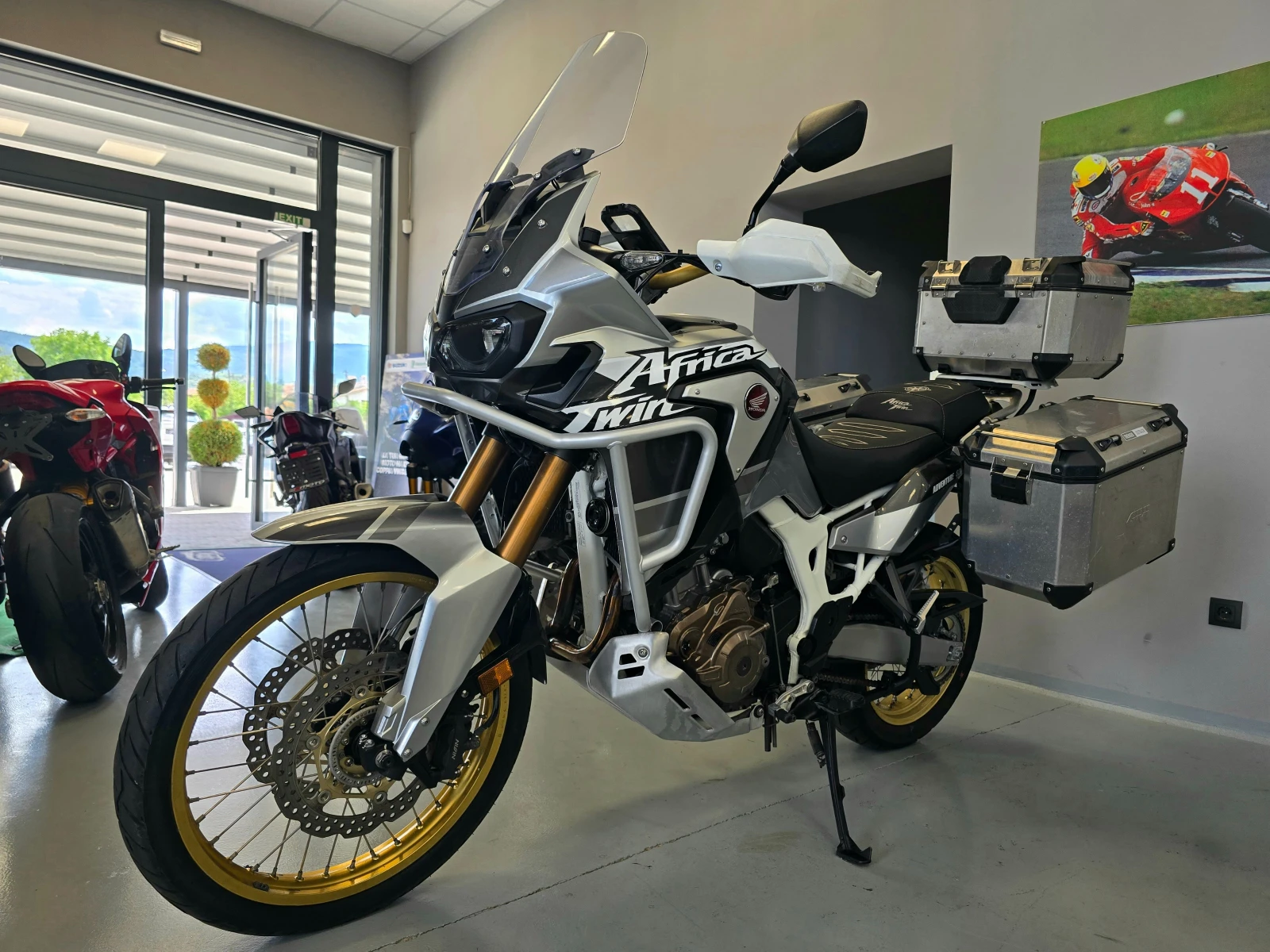 Honda Crf 1000ie, Adventure, Подгрев, 3 куфара!, снимка 7 - Мотоциклети и мототехника - 55196340