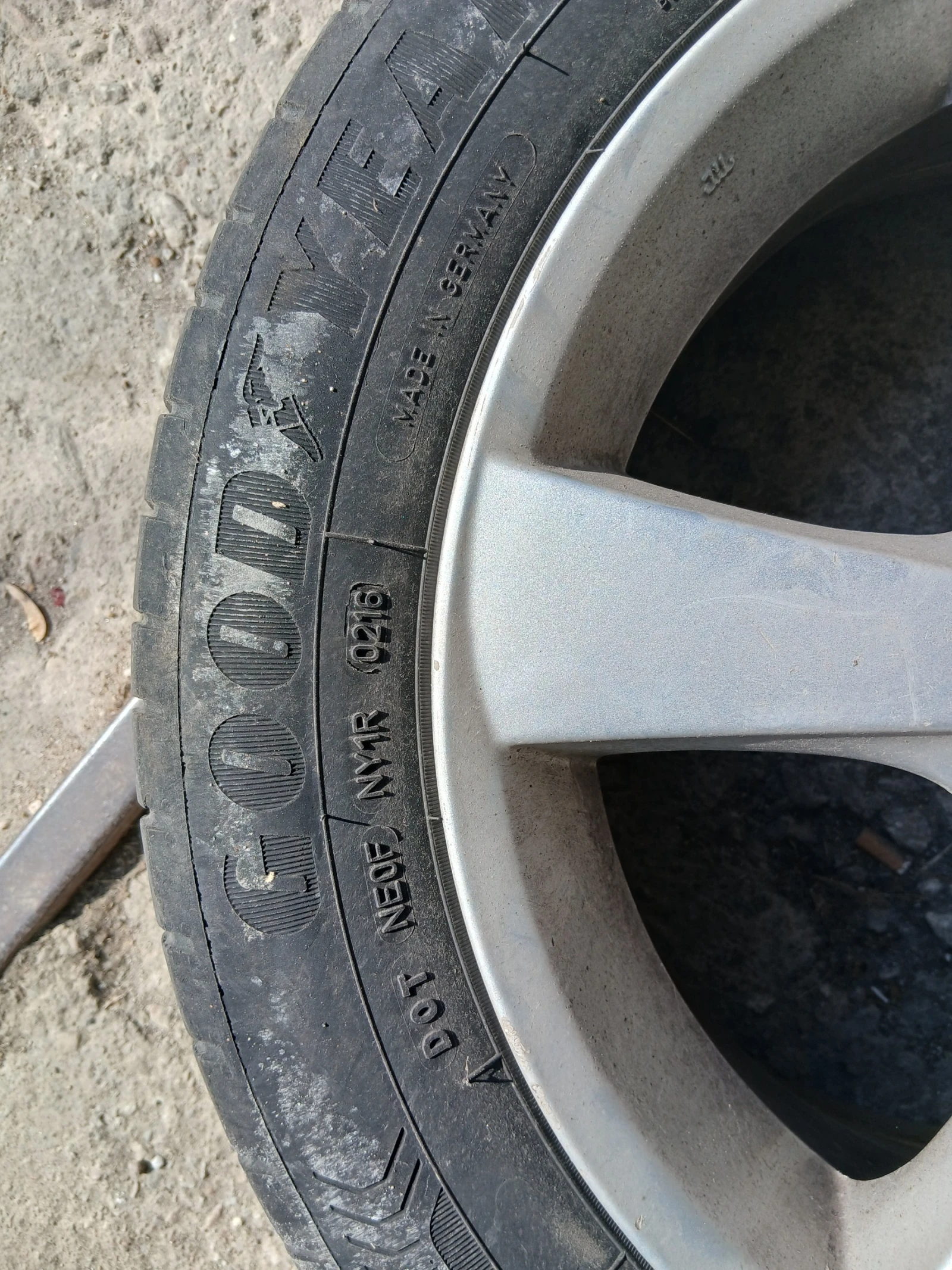 Гуми с джанти Goodyear 205/55R16, снимка 4 - Гуми и джанти - 53756422