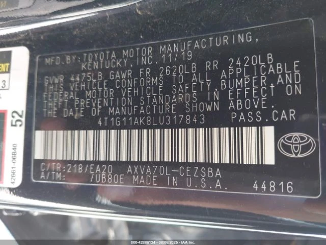 Toyota Camry SE AWD/455 лв на месец! - изображение 9