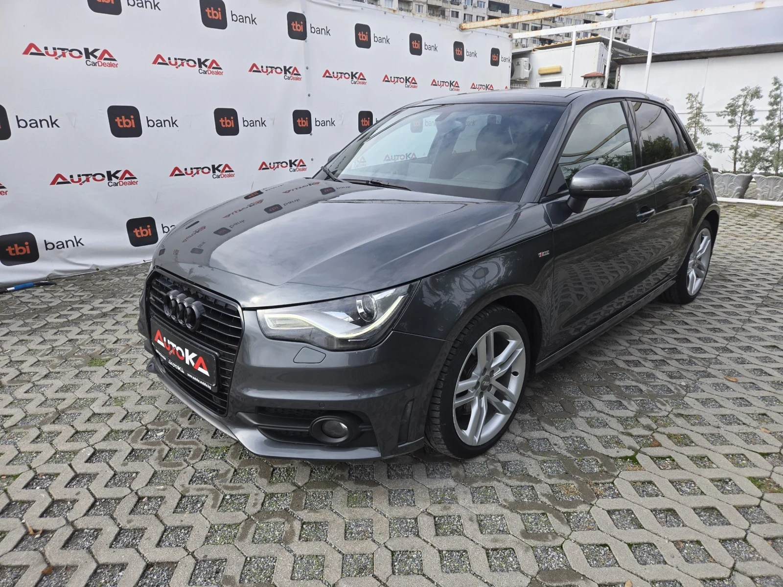 Audi A1 1.4TFSI-122кс= АВТОМАТ= 3хS-Line= LED= ШИБЕДАХ= NA - изображение 6