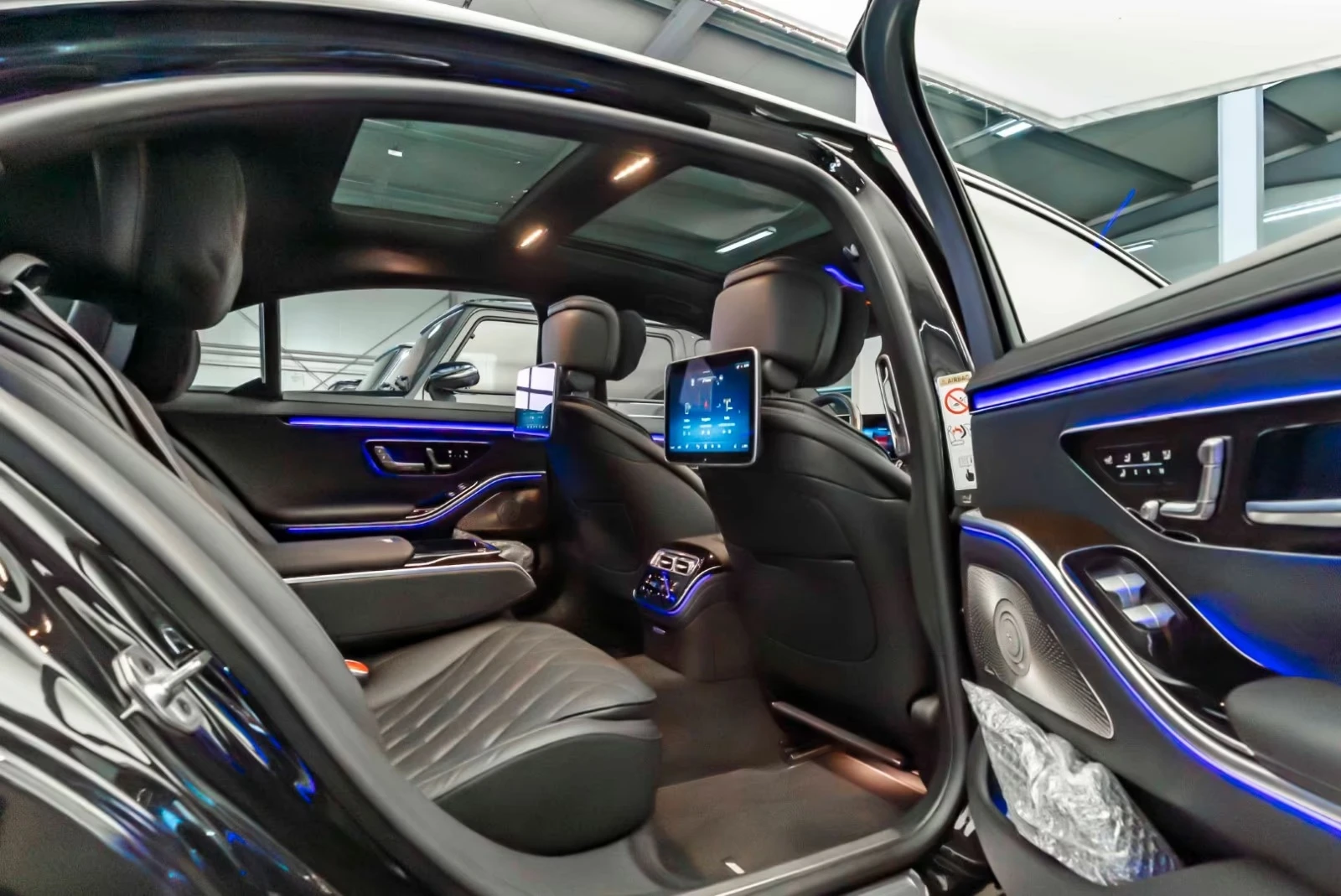 Mercedes-Benz S 450 d 4-MATIC LONG AMG TV BURMESTER PANORAMA, снимка 11 - Автомобили и джипове - 54194496