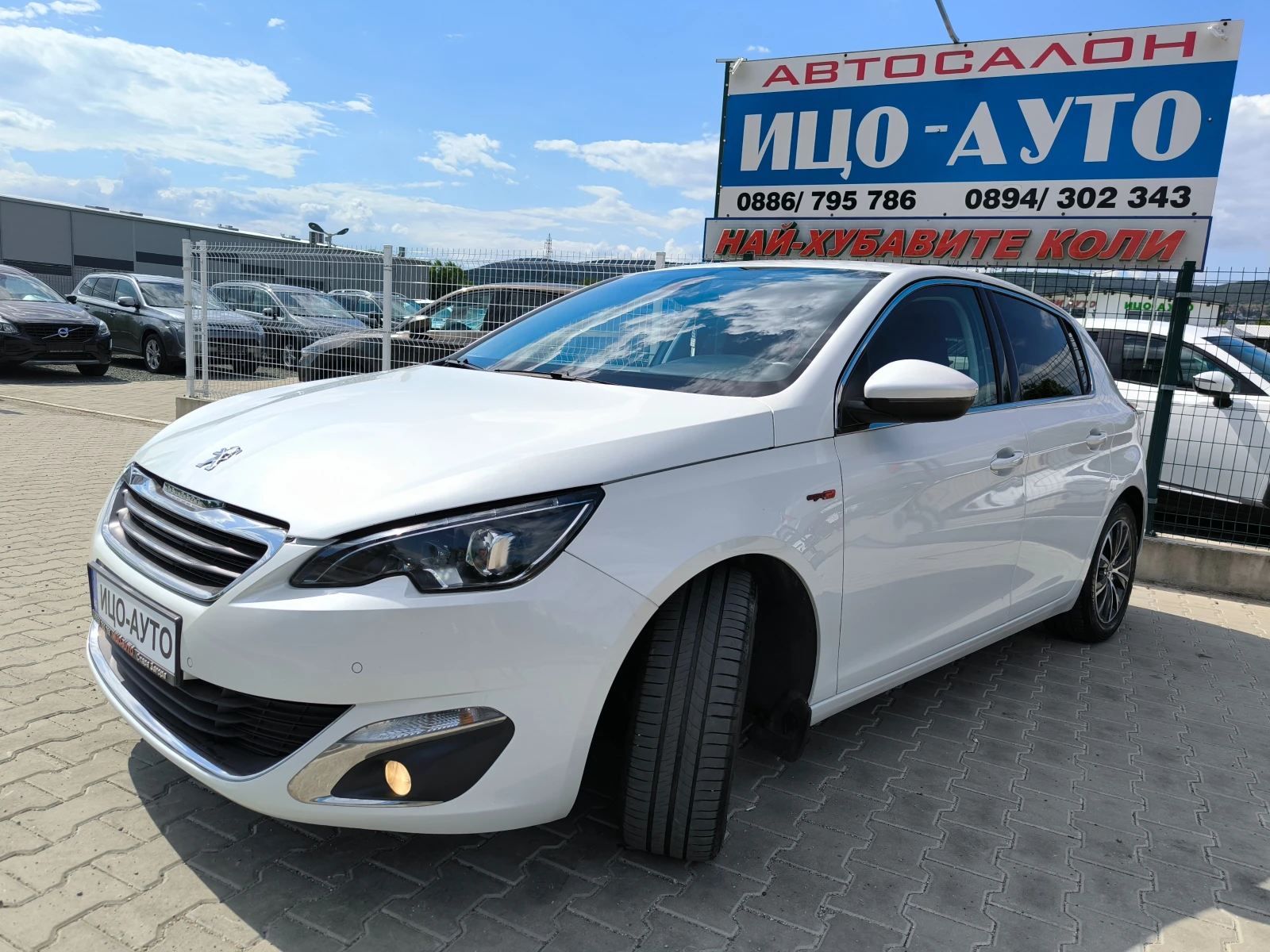 Peugeot 308 1, 6-116к.6скор.НАВИ, GT-LAiN, LED, FACELiFT, EBPO, снимка 2 - Автомобили и джипове - 54961331