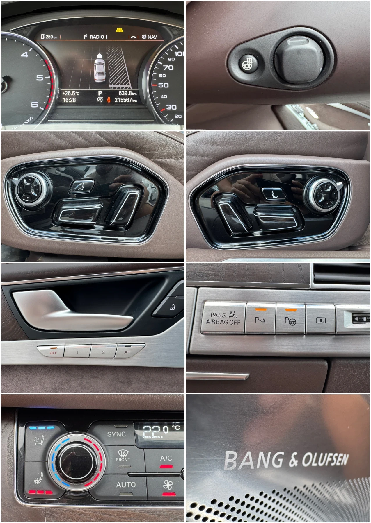 Audi A8 Matrix* BANG&OLUFSEN* Head Up* Design Selection, снимка 15 - Автомобили и джипове - 55307205