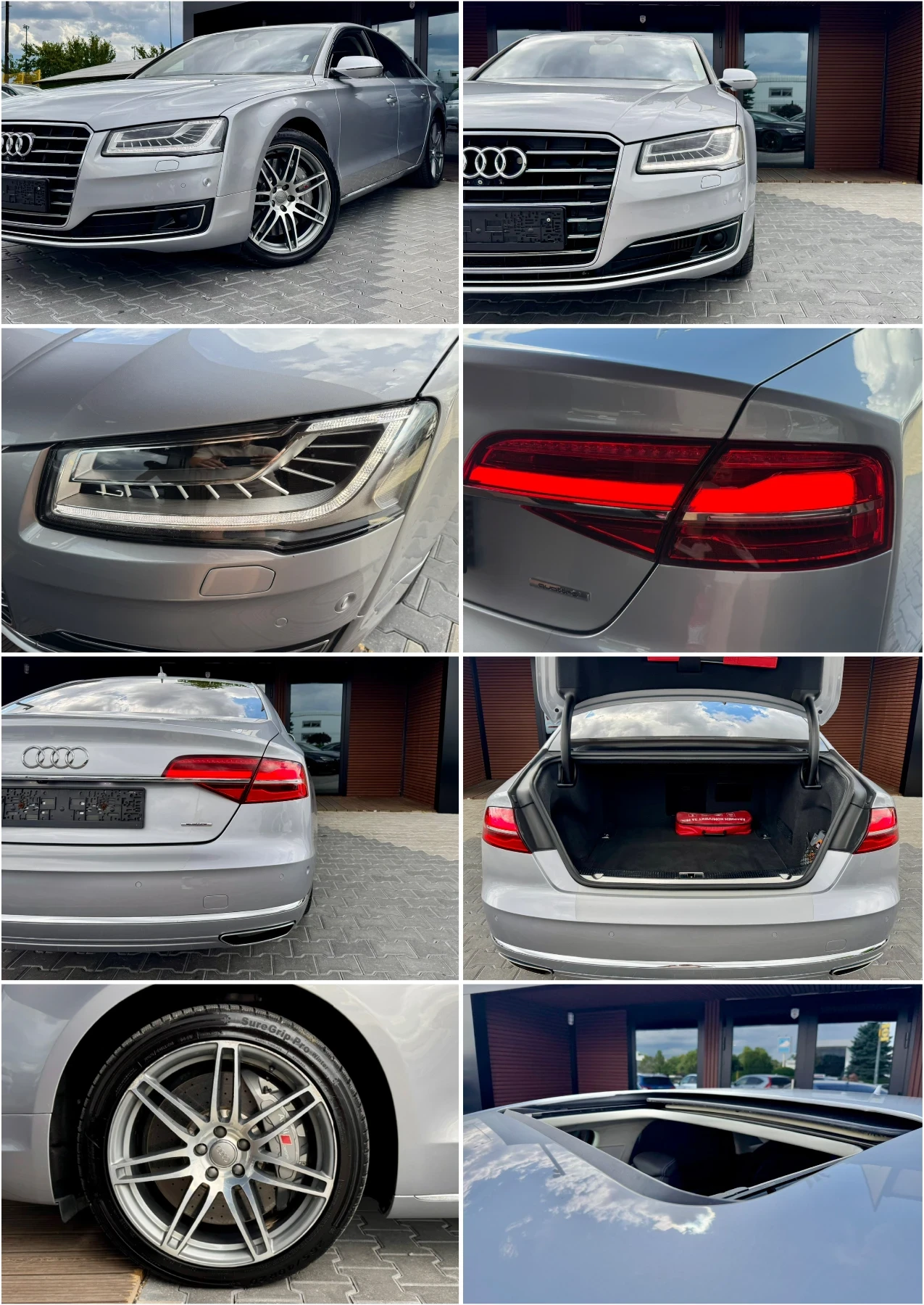 Audi A8 Matrix* BANG&OLUFSEN* Head Up* Design Selection, снимка 7 - Автомобили и джипове - 55307205