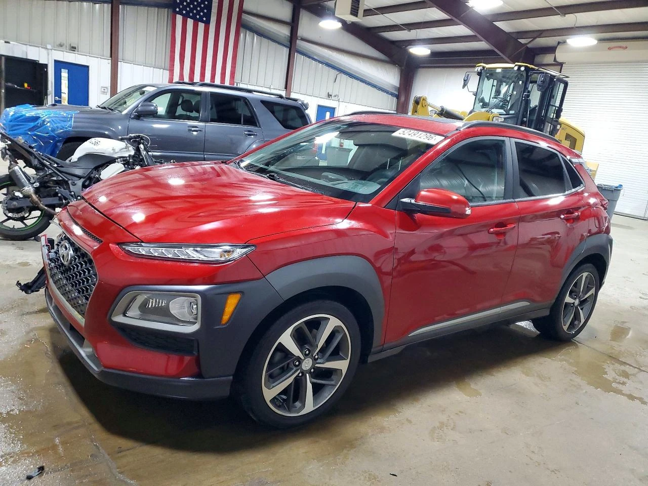 Hyundai Kona Ultimate / 4x4 / КОЖА / ОБДУХВАНЕ
