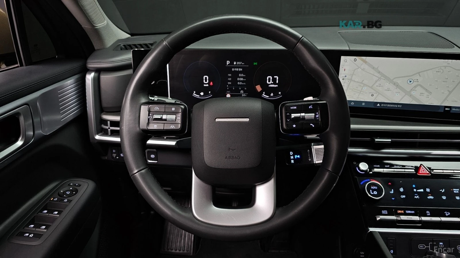 Hyundai Santa fe 2.5T Exclusive 4x4* DISTRONIC* ПОДГРЕВ* ОБДУХВАНЕ*, снимка 9 - Автомобили и джипове - 56183704