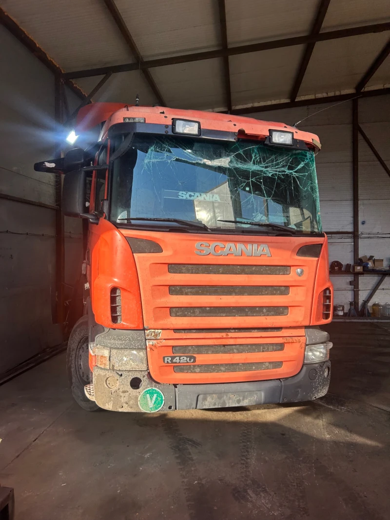 Scania R 420 EURO 5 ръчна кутия, снимка 1 - Камиони - 48858711