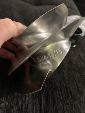 Спортен винт SOLAS за SeaDoo RXP,RXT,GTX 300/325 2021-2024г., снимка 5