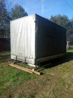 Алуминиева Каросерия с брезент 2000лв, снимка 2 - Товарни превози - 52838564