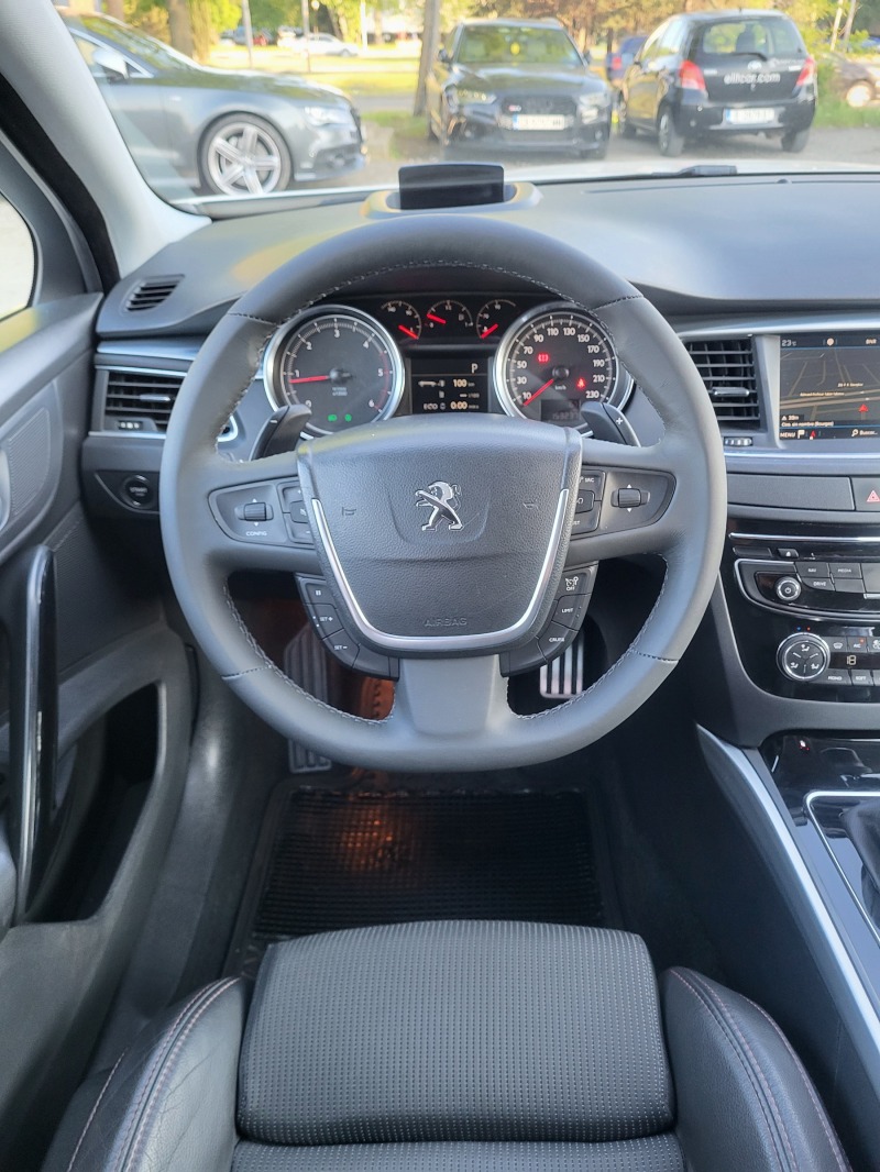 Peugeot 508 2.0HDI-GT-180ps 2018г, снимка 13 - Автомобили и джипове - 45359078