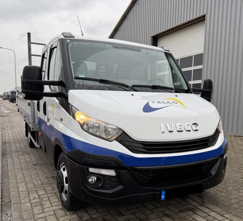 Iveco 35c18 3.0L* 5+ 1 места* 4.10м* КЛИМА* до 3.5т, снимка 3 - Бусове и автобуси - 49030707