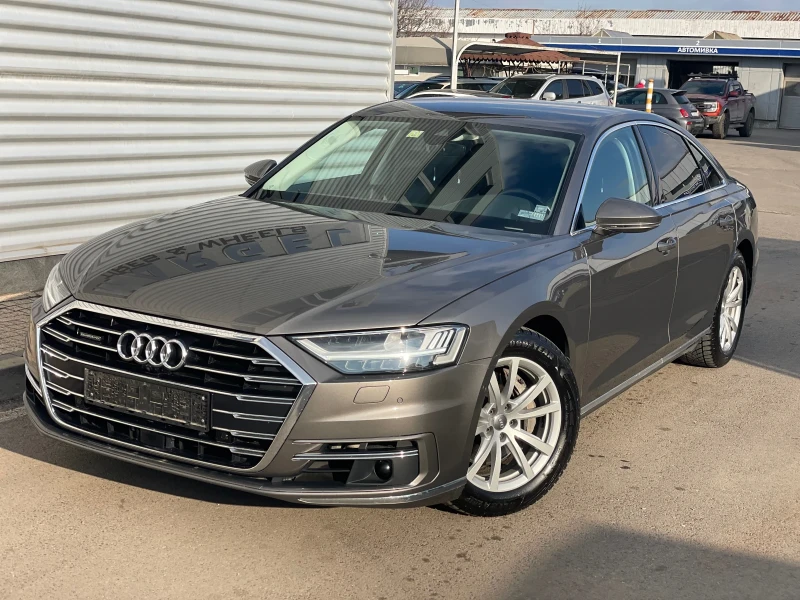 Audi A8 50TDI+ Matrix+ Offroad+ S-line+ Регистрация+ Кожа, снимка 1 - Автомобили и джипове - 48988521