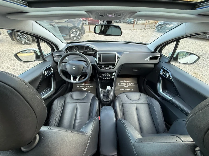 Peugeot 208 1.6HDI КОЖА/ПАНОРАМА/НАВИГАЦИЯ, снимка 9 - Автомобили и джипове - 52409492