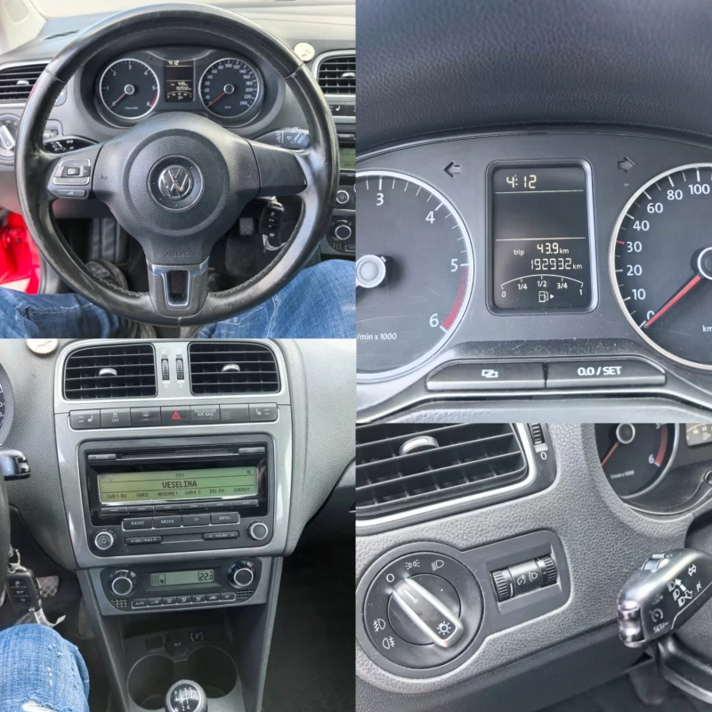 VW Polo 1.6 TDI * 90 к.с * Коледна Промоция, снимка 9 - Автомобили и джипове - 52728058