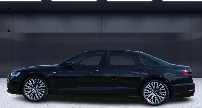 Audi A8 60 TFSIe Quattro = S-line = Black Optics Гаранция, снимка 3 - Автомобили и джипове - 55000925