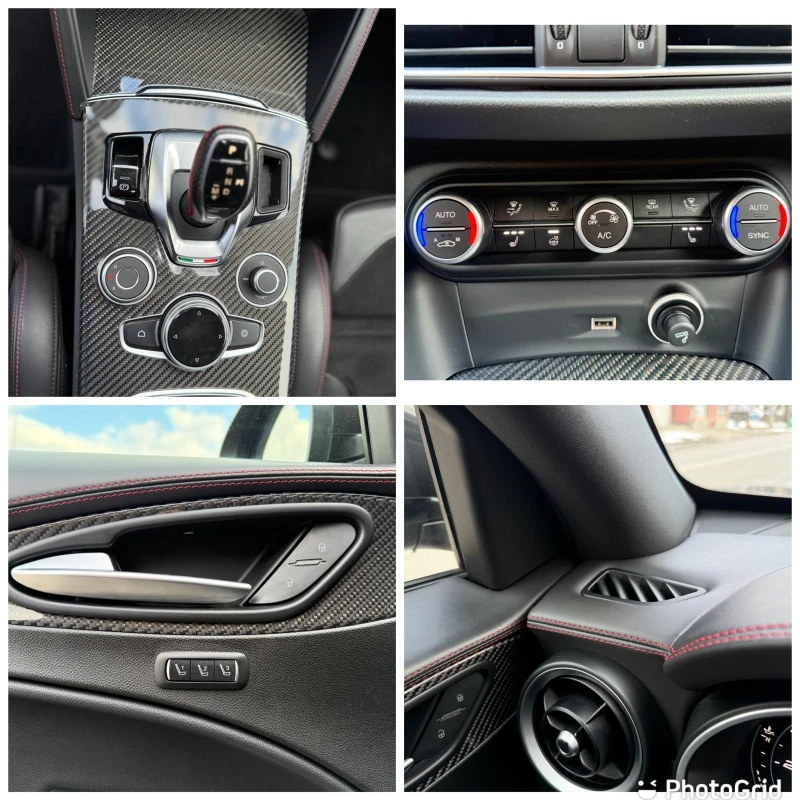 Alfa Romeo Stelvio 2.0 Veloce TI Q4 280 Carbon Automatic / ШВЕЙЦАРИЯ , снимка 15 - Автомобили и джипове - 49200720