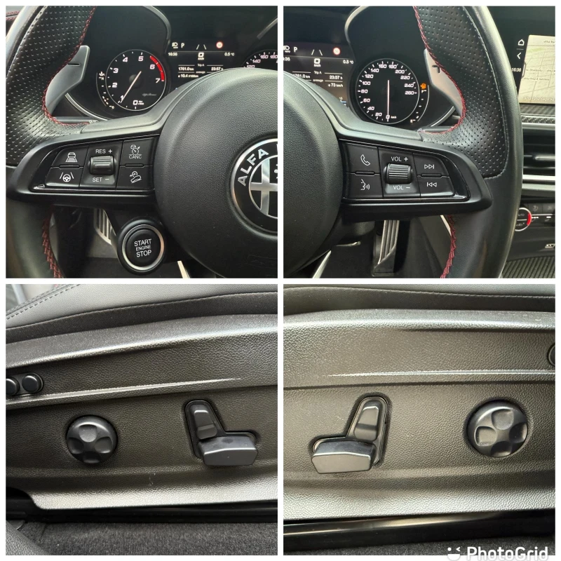 Alfa Romeo Stelvio 2.0 Veloce TI Q4 280 Carbon Automatic / ШВЕЙЦАРИЯ , снимка 14 - Автомобили и джипове - 49200720