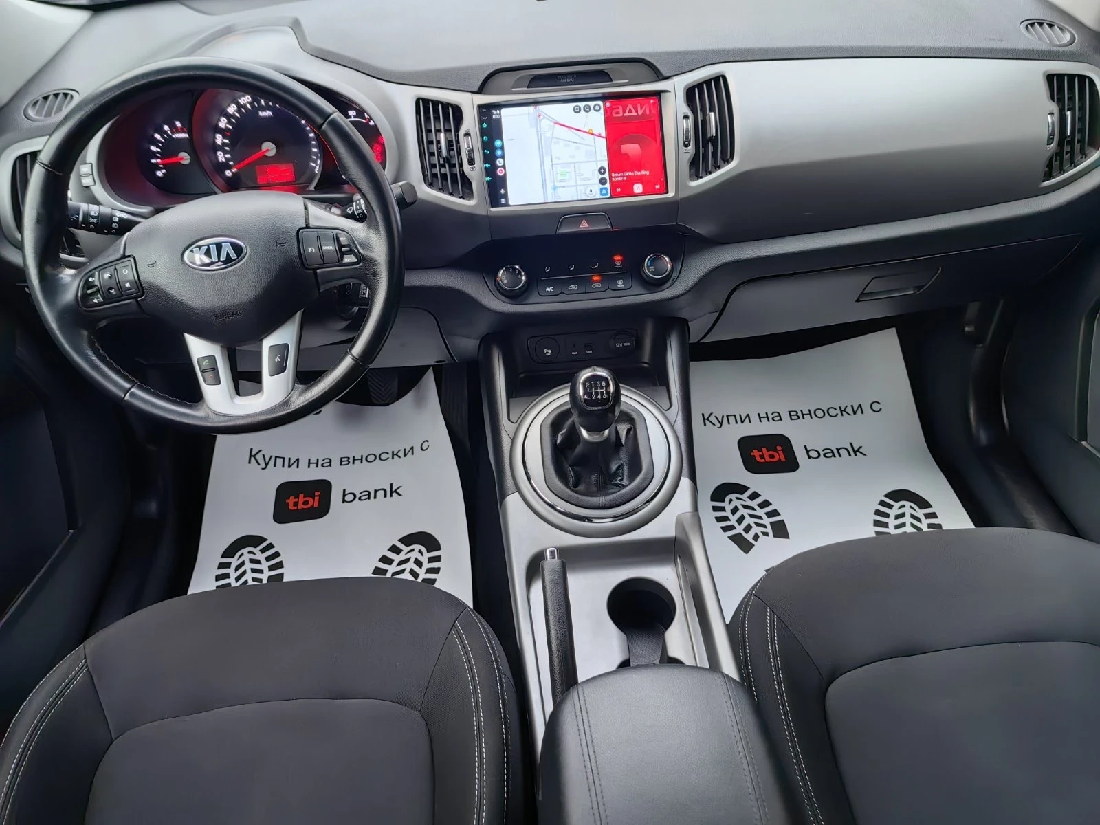 Kia Sportage 1.7crdi-116к.с Cool Навигация Кар Плей - изображение 10