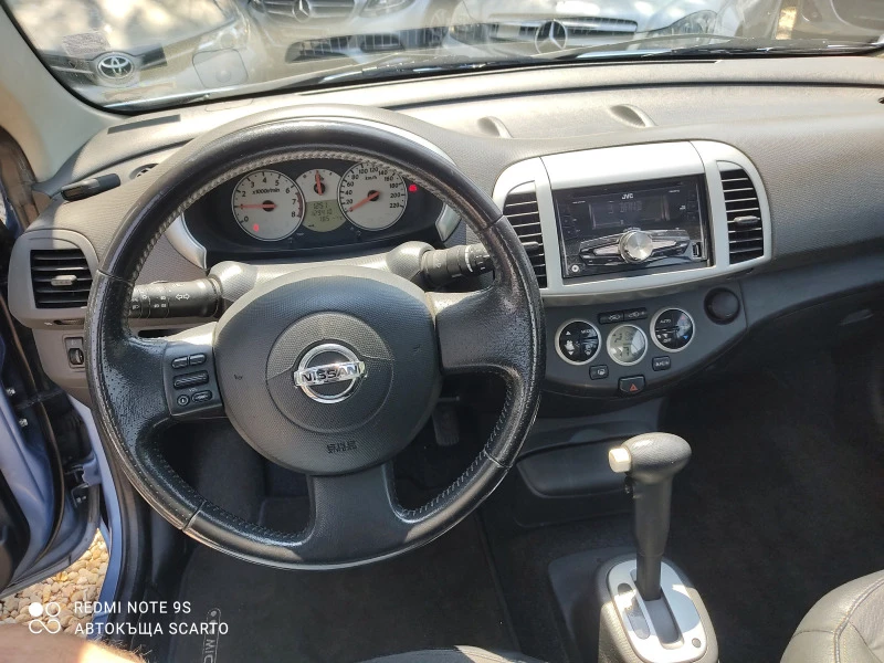 Nissan Micra 1.6i/110kc, automatic , Tekna Plus, FaceLift , снимка 9 - Автомобили и джипове - 46621228